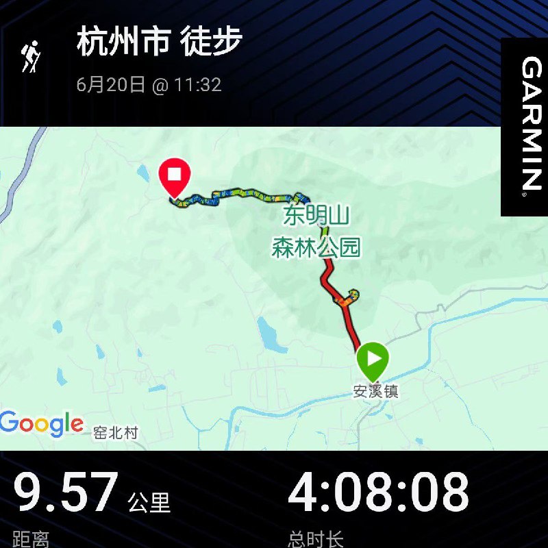 论提前准备的重要性大环线走过头，从良渚走到了湖州，灰溜溜的叫村民送回起点😏